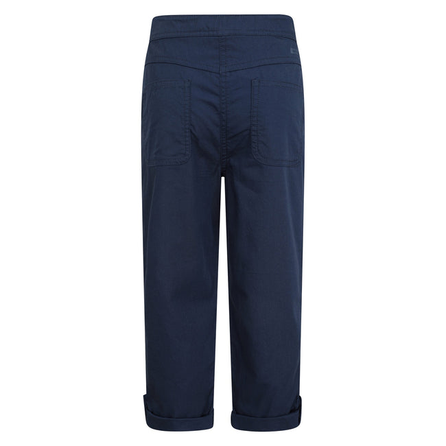 Navy - Back - Mountain Warehouse Childrens-Kids Shore Capri Trousers