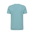 Turquoise - Back - Mountain Warehouse Mens Hasst Organic T-Shirt