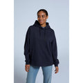 Navy - Front - Animal Womens-Ladies Amber Organic Relaxed Fit Hoodie