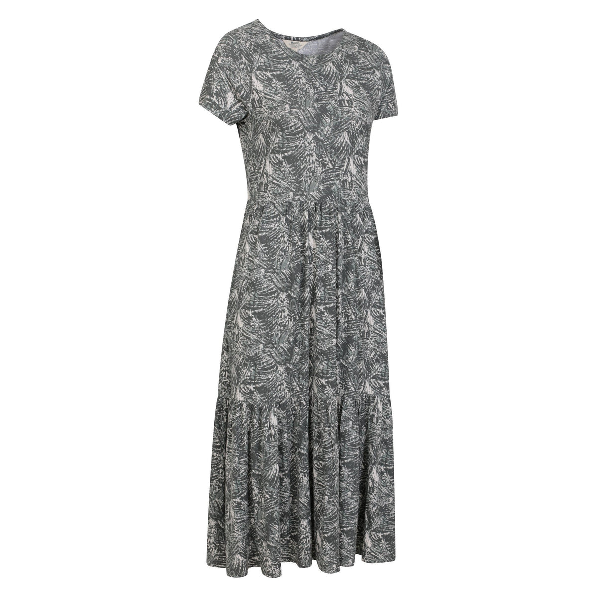 Khaki Green - Lifestyle - Mountain Warehouse Womens-Ladies Sardinia Tiered Dress