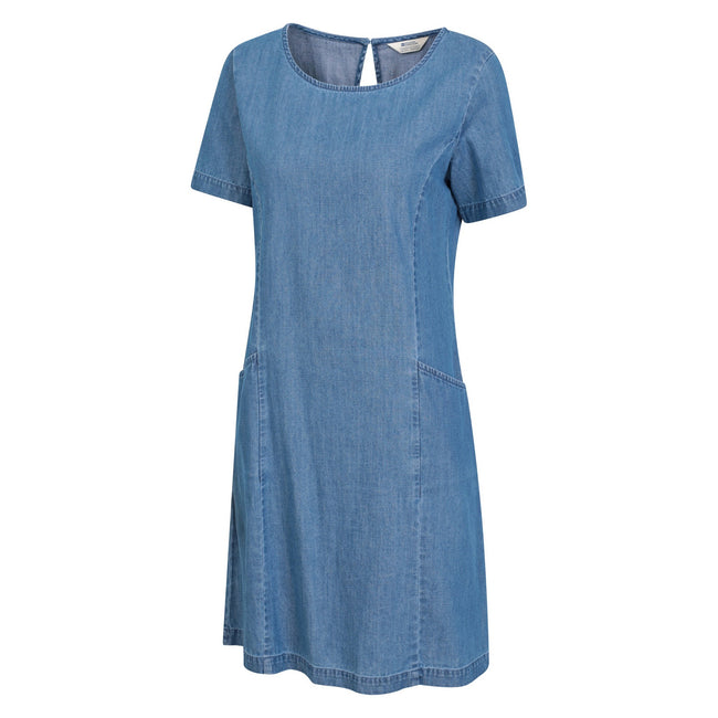 Denim - Side - Mountain Warehouse Womens-Ladies Flora Denim UV Protection Dress