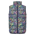 Bright Pink - Front - Mountain Warehouse Childrens-Kids Rocko Butterfly Padded Gilet