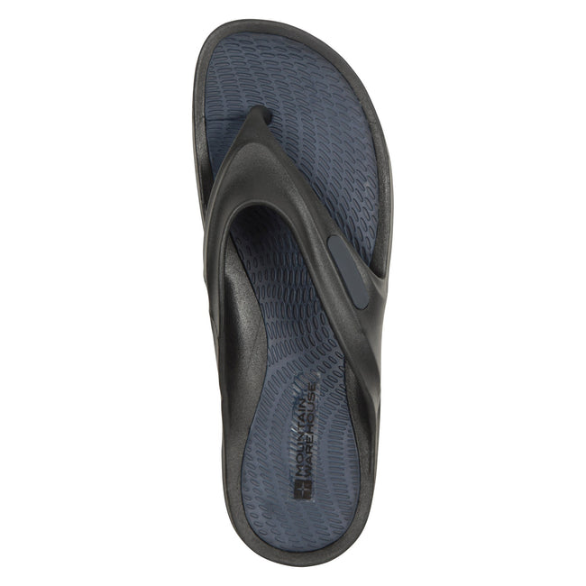 Navy - Pack Shot - Mountain Warehouse Mens Street Flip Flops