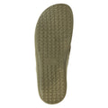 Khaki Green - Close up - Mountain Warehouse Mens Street Flip Flops