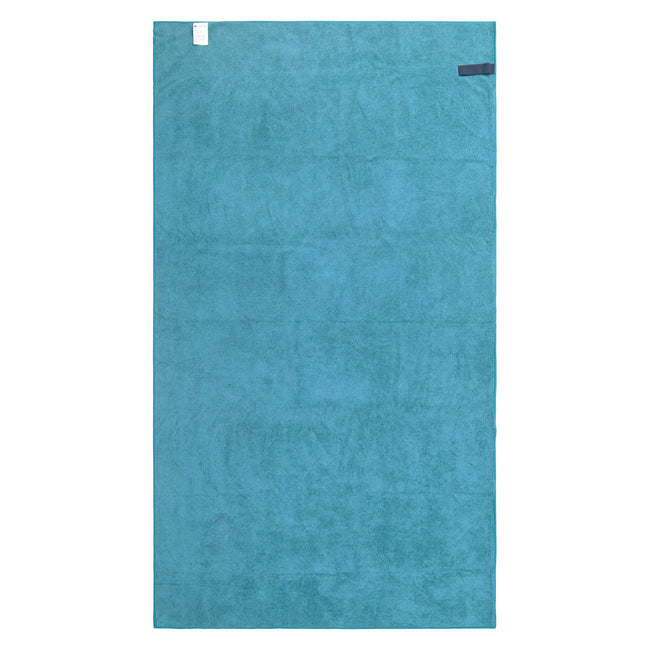 Teal - Back - Mountain Warehouse Giant Micro-Towelling Towel