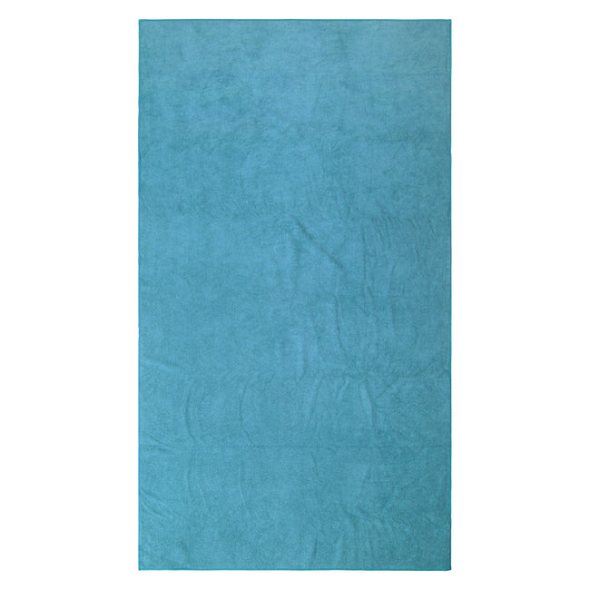 Teal - Front - Mountain Warehouse Giant Micro-Towelling Towel