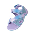 Lilac - Close up - Mountain Warehouse Childrens-Kids Seaside Flamingo Sandals