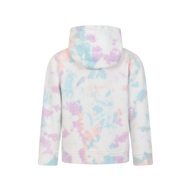 Lilac - Back - Mountain Warehouse Childrens-Kids Tie Dye Organic Hoodie