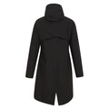 Black - Back - Mountain Warehouse Womens-Ladies Hilltop Extra Long Waterproof Jacket