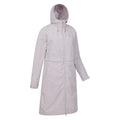 Light Beige - Lifestyle - Mountain Warehouse Womens-Ladies Hilltop Extra Long Waterproof Jacket