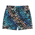 Bright Blue - Front - Animal Childrens-Kids Jed Recycled Swim Shorts