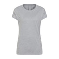 Grey - Front - Mountain Warehouse Womens-Ladies Flow Loose Active Top