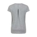 Grey - Back - Mountain Warehouse Womens-Ladies Flow Loose Active Top