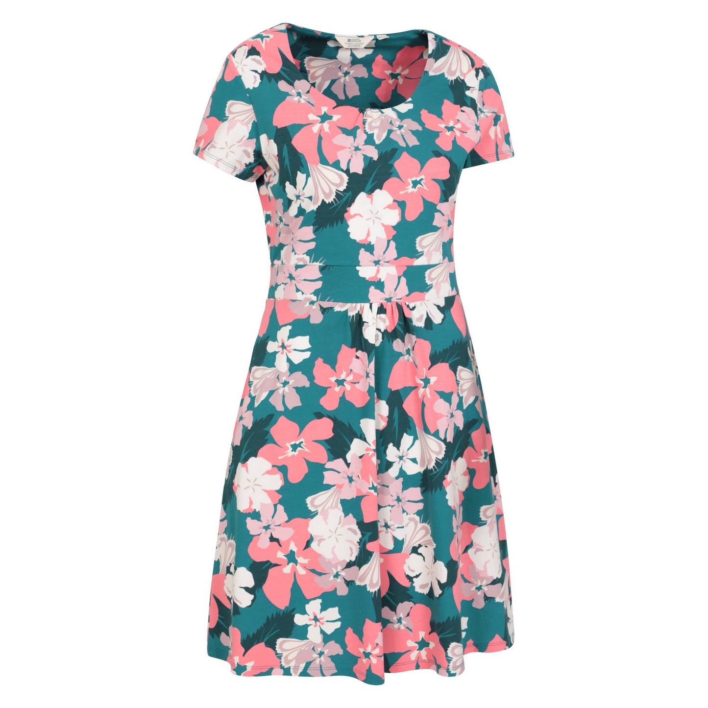 Light Teal - Lifestyle - Mountain Warehouse Womens-Ladies Orchid UV Protection Skater Dress