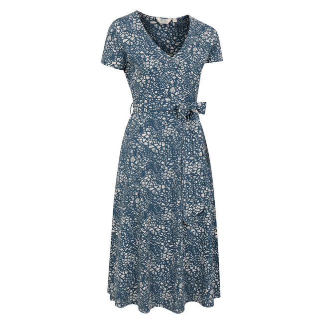 Dark Blue - Lifestyle - Mountain Warehouse Womens-Ladies Santorini Wrap Midi Dress