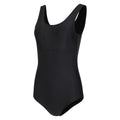 Black - Side - Mountain Warehouse Womens-Ladies Harlyn One Piece Swimsuit