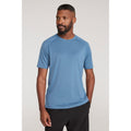 Light Blue - Front - Mountain Warehouse Mens Quick Dry T-Shirt
