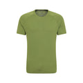 Green - Front - Mountain Warehouse Mens Quick Dry T-Shirt