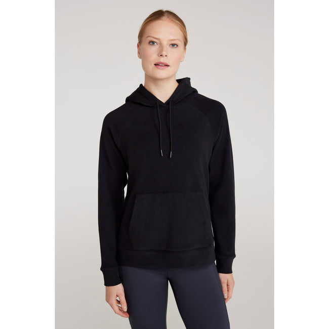 Black - Front - Mountain Warehouse Womens-Ladies Strath Soft Touch Hoodie