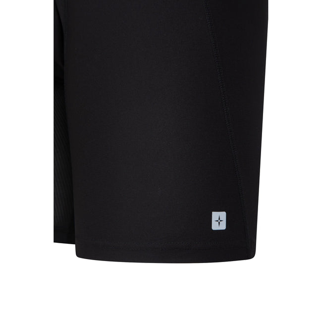 Black - Pack Shot - Mountain Warehouse Mens Coach Running Shorts