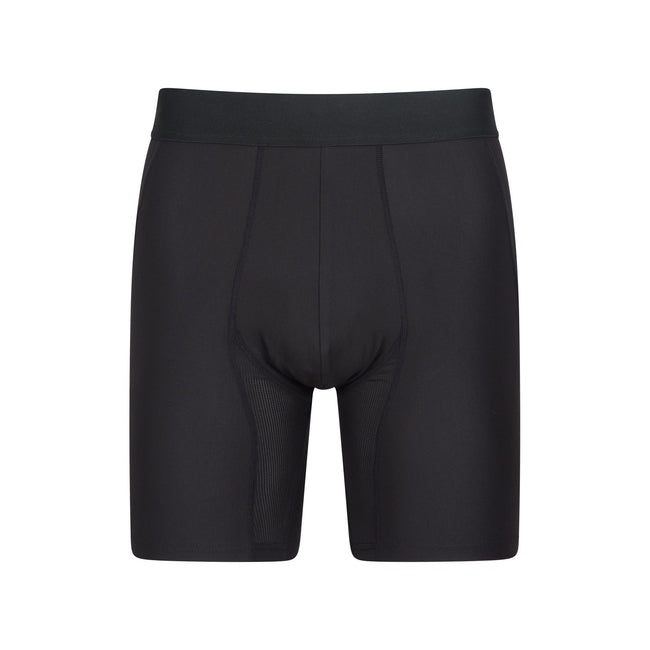 Black - Front - Mountain Warehouse Mens Coach Running Shorts