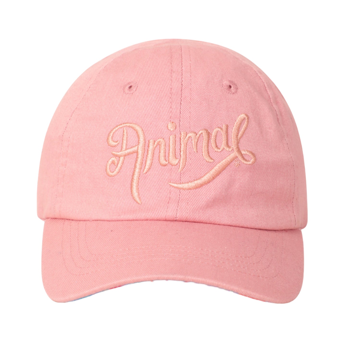 Pink - Lifestyle - Animal Childrens-Kids Organic Tie Back Cap