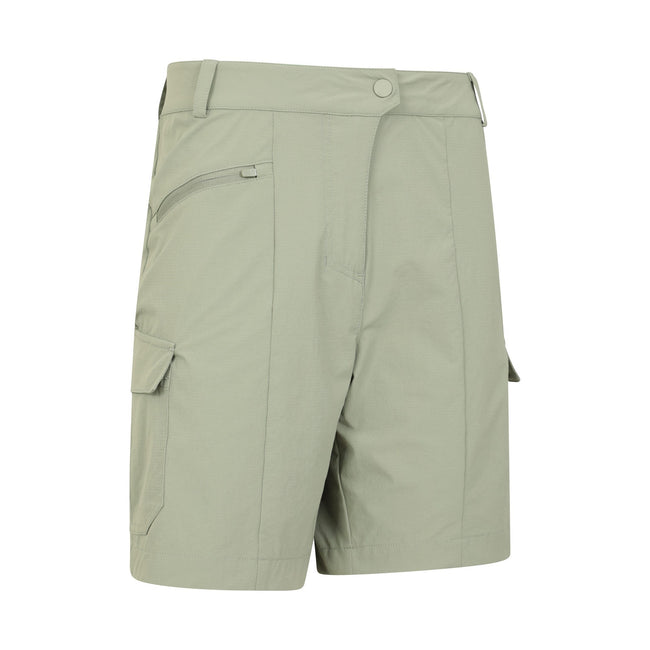 Khaki Green - Lifestyle - Mountain Warehouse Womens-Ladies Monte Cargo Shorts