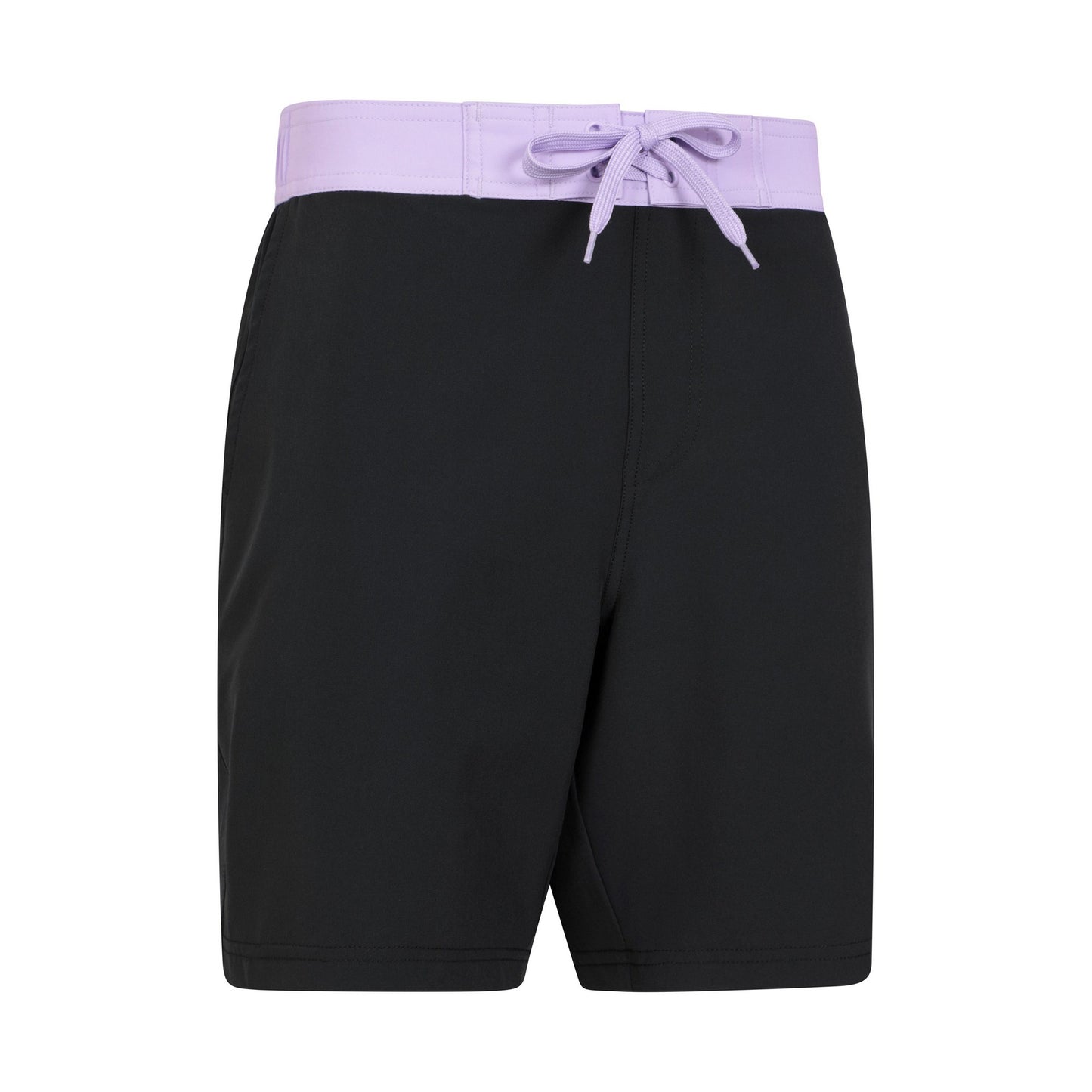 Black - Lifestyle - Mountain Warehouse Womens-Ladies Quick Dry Long Length Boardshorts