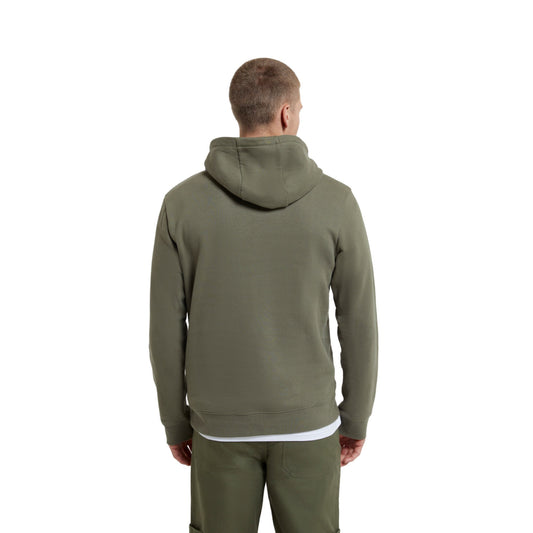 Khaki Green - Front - Animal Mens Driver Organic Hoodie