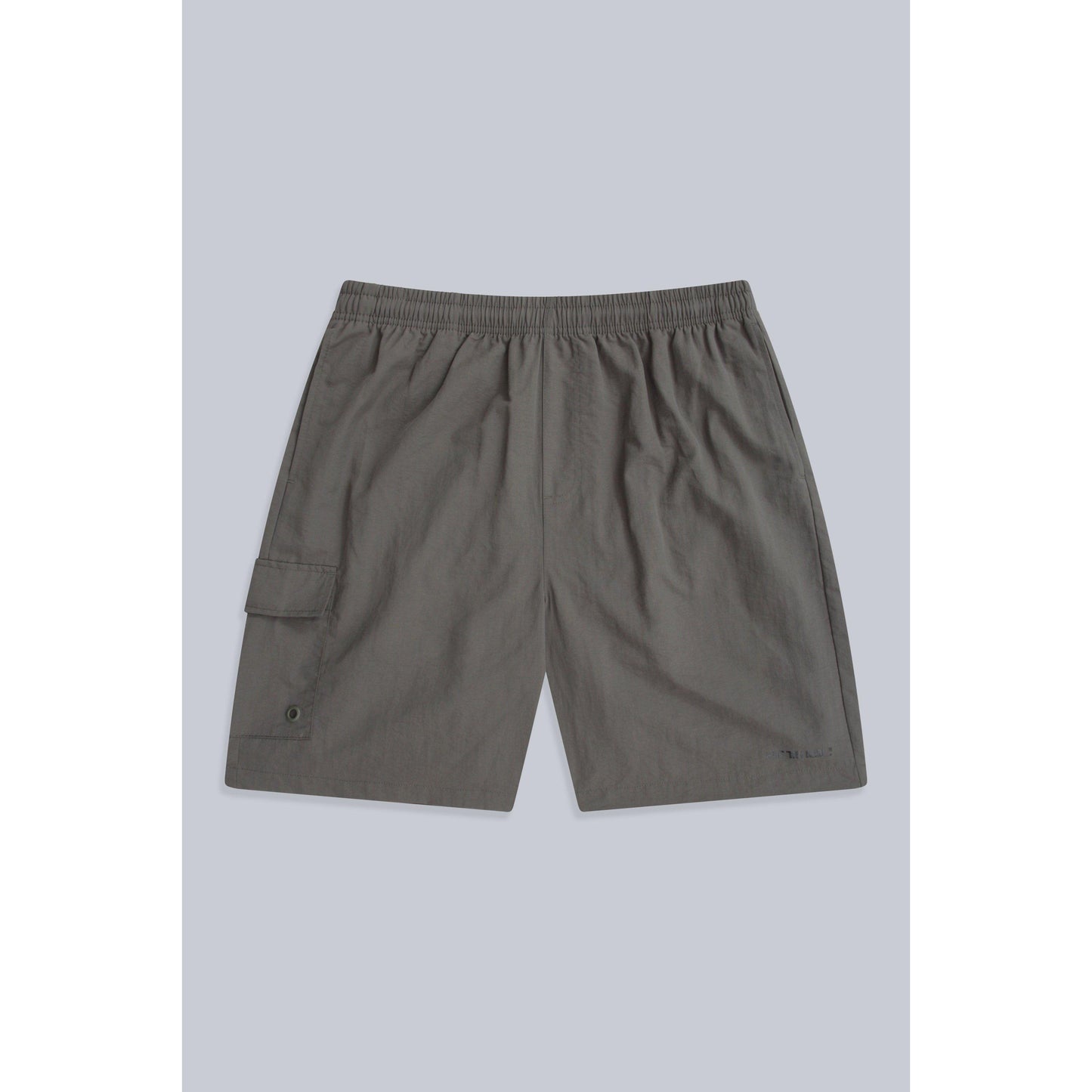 Khaki Green - Front - Animal Mens Reeva Recycled Swim Shorts
