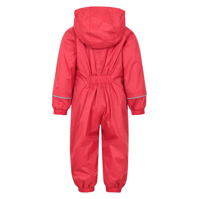 Red - Back - Mountain Warehouse Childrens-Kids Spright Waterproof Rain Suit