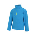 Cobalt - Back - Mountain Warehouse Childrens-Kids Camber II Half Zip Fleece Jacket