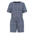 Mixed - Front - Mountain Warehouse Girls Poppy Animal Print Organic Playsuit