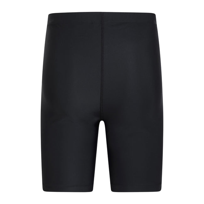 Black - Back - Mountain Warehouse Womens-Ladies Active Long Length Swim Shorts