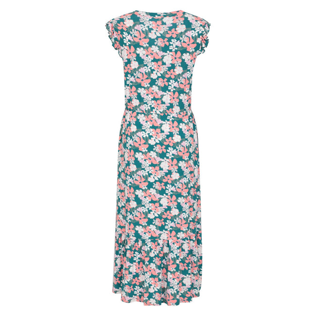 Mixed - Back - Mountain Warehouse Womens-Ladies Cyprus Tiered Ruffles Dress