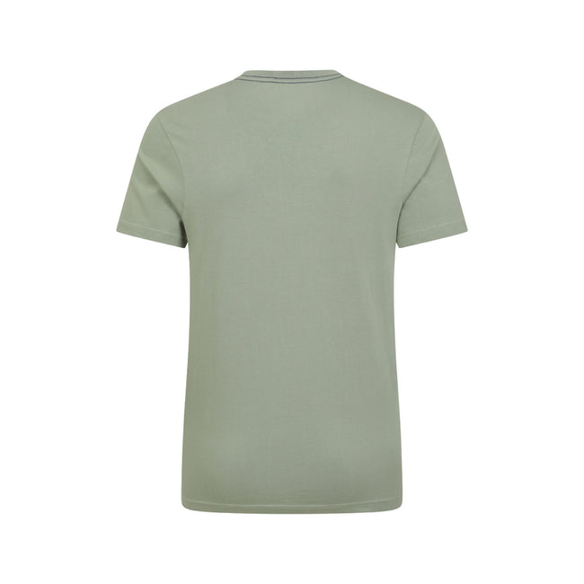 Green - Back - Mountain Warehouse Mens Camping Organic T-Shirt