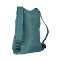 Teal - Back - Mountain Warehouse Packaway Backpack