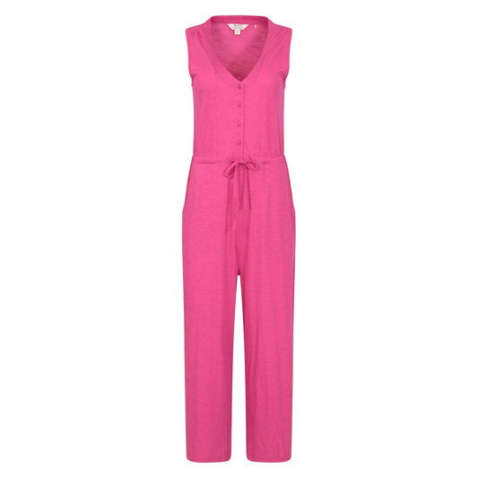Bright Pink - Front - Mountain Warehouse Womens-Ladies Bahamas Jumpsuit