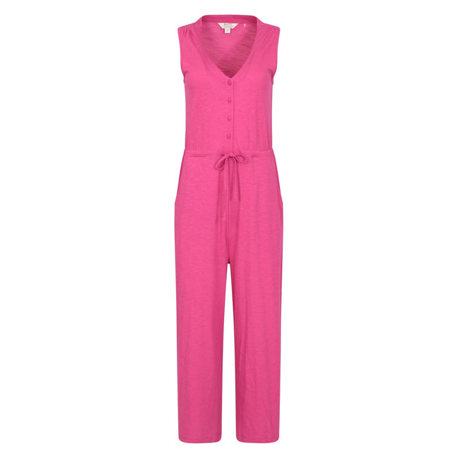 Bright Pink - Front - Mountain Warehouse Womens-Ladies Bahamas Jumpsuit