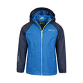 Indigo - Pack Shot - Mountain Warehouse Childrens-Kids Torrent II Waterproof Jacket