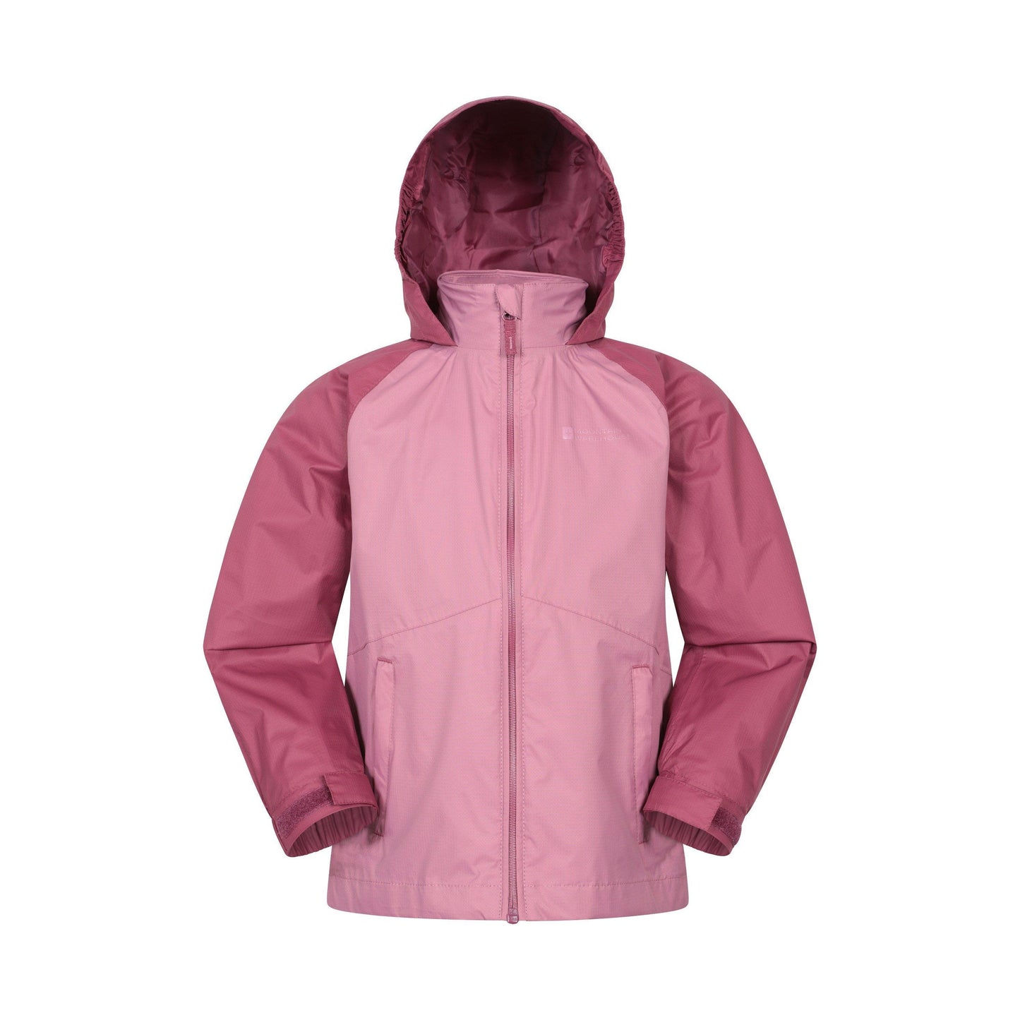 Pink - Front - Mountain Warehouse Childrens-Kids Torrent II Waterproof Jacket