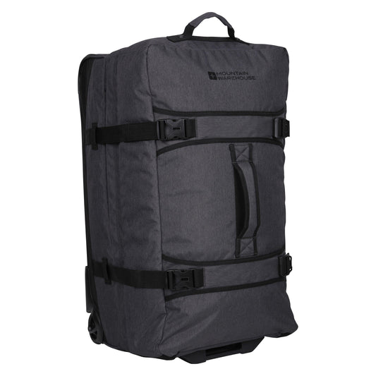 Charcoal - Front - Mountain Warehouse Wander 100L 2 Wheeled Suitcase