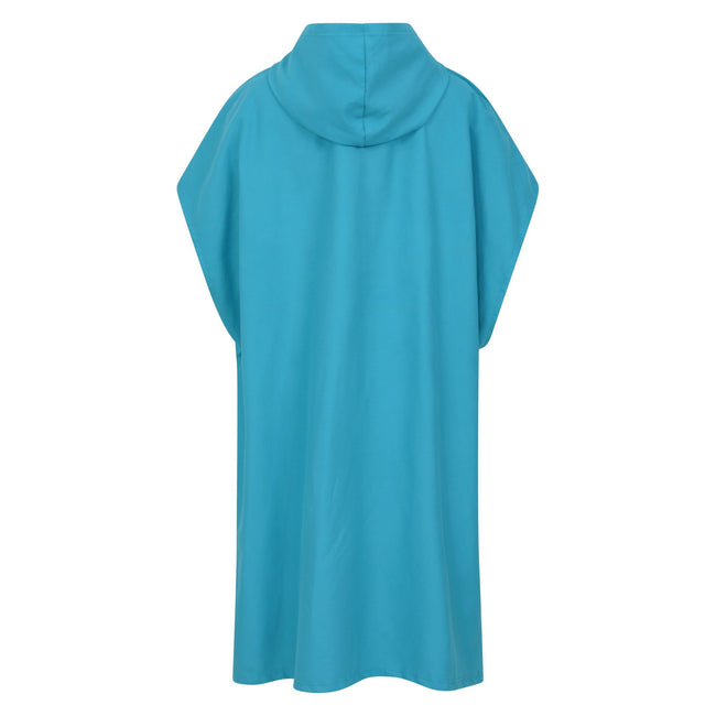 Teal - Back - Mountain Warehouse Womens-Ladies Lagoon Microfibre Poncho