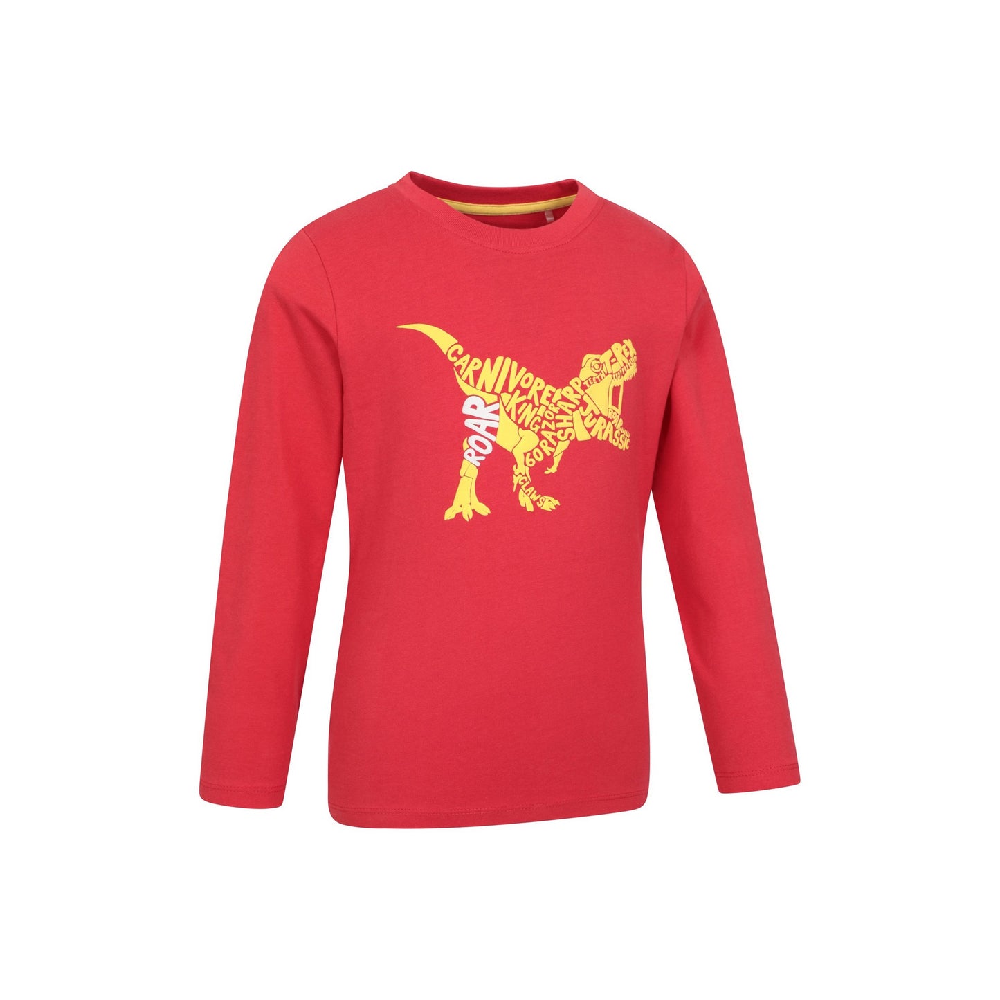 Red - Lifestyle - Mountain Warehouse Childrens-Kids Roar Dino Organic Top