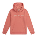 Coral - Front - Animal Womens-Ladies Maya Organic Hoodie