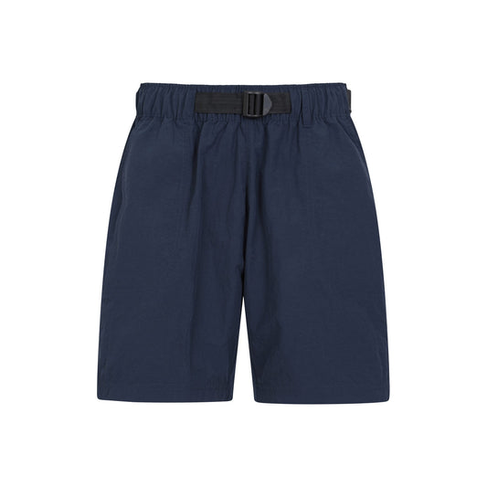 Navy - Front - Mountain Warehouse Womens-Ladies Windermere Hiking Shorts