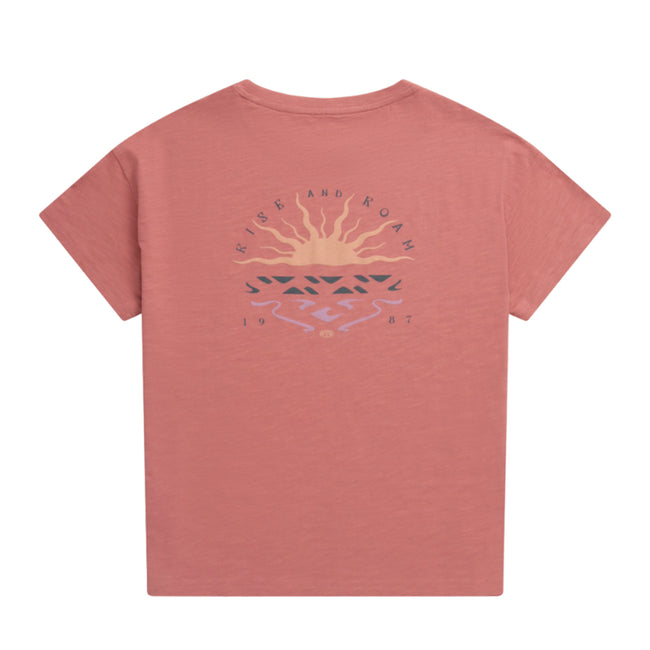 Dark Pink - Back - Animal Womens-Ladies Phoenix Organic T-Shirt
