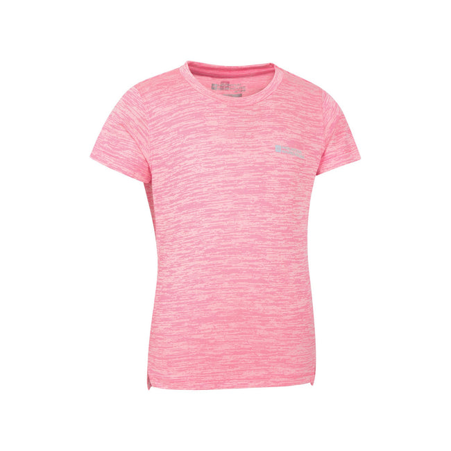Pink - Side - Mountain Warehouse Girls Plain Field T-Shirt