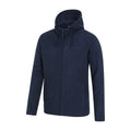 Blue - Side - Mountain Warehouse Mens Camber Fleece Full Zip Hoodie