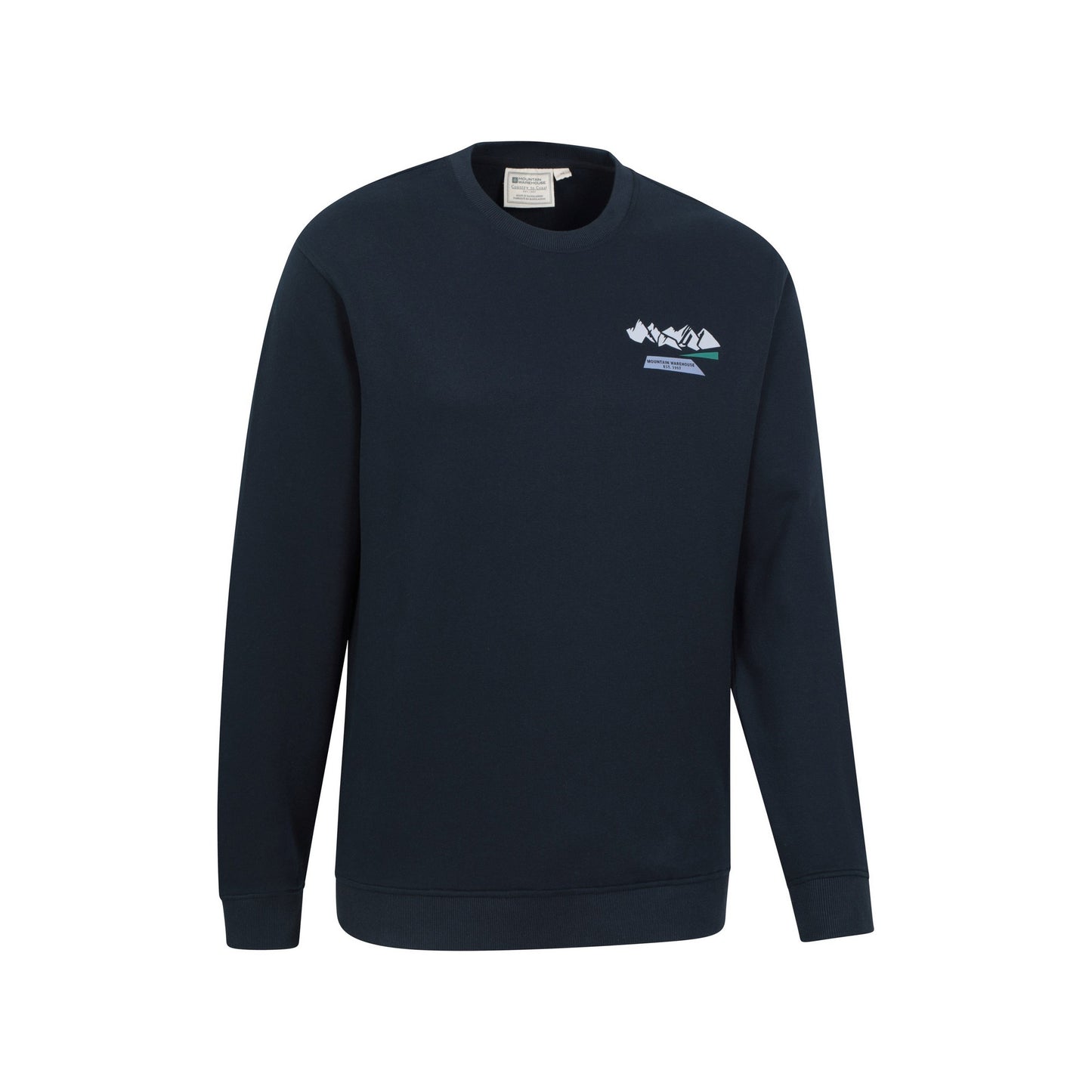 Navy - Lifestyle - Mountain Warehouse Mens Mountain Sweatshirt